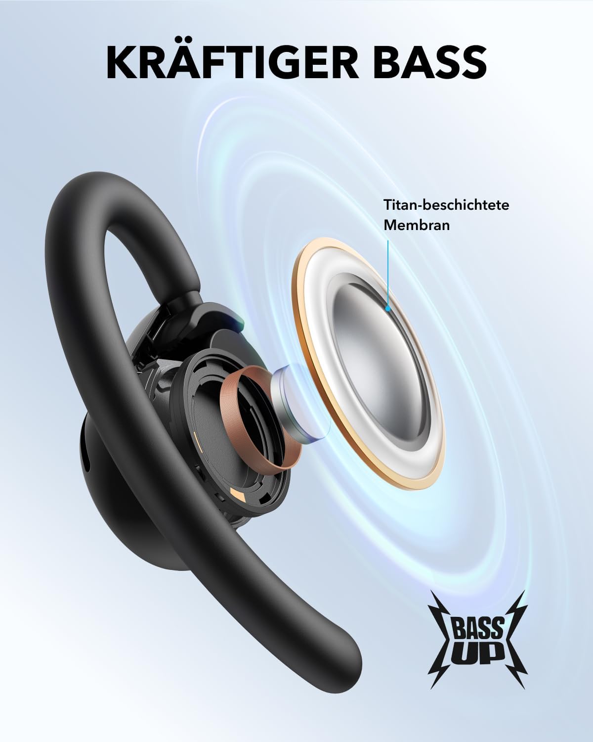 Thumbnail 4 de Anker Soundcore V20i Open‑Ear Kopfhörer 36h Spielzeit