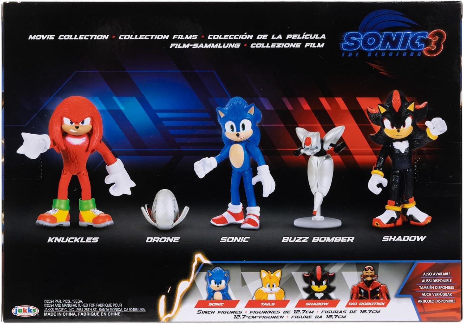 Thumbnail 6 de Sonic 3 Movie Action Figures 2.5-Inch Multi-Pack