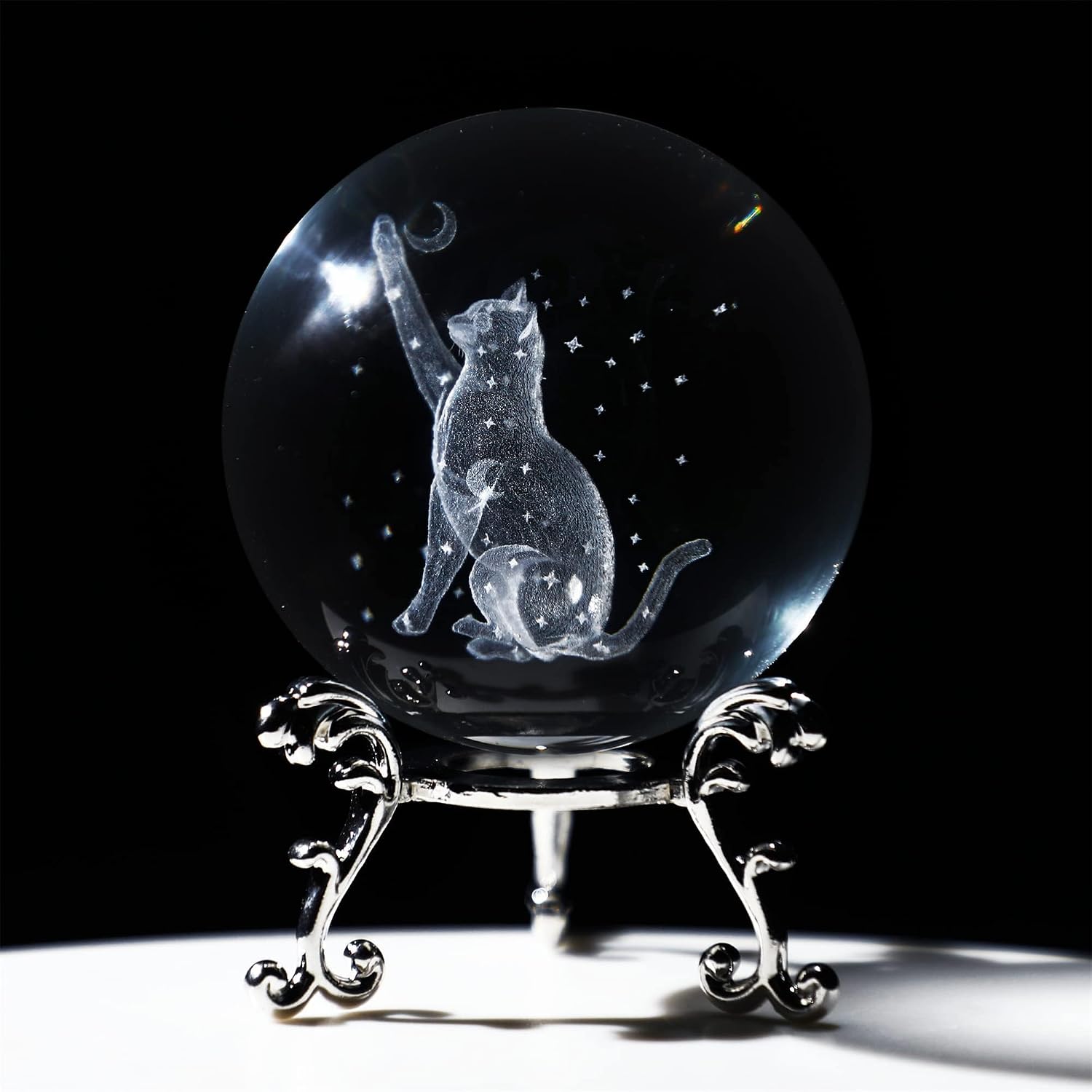 Detalle de ZEERSHEE 60mm 3D crystal ball paperweight