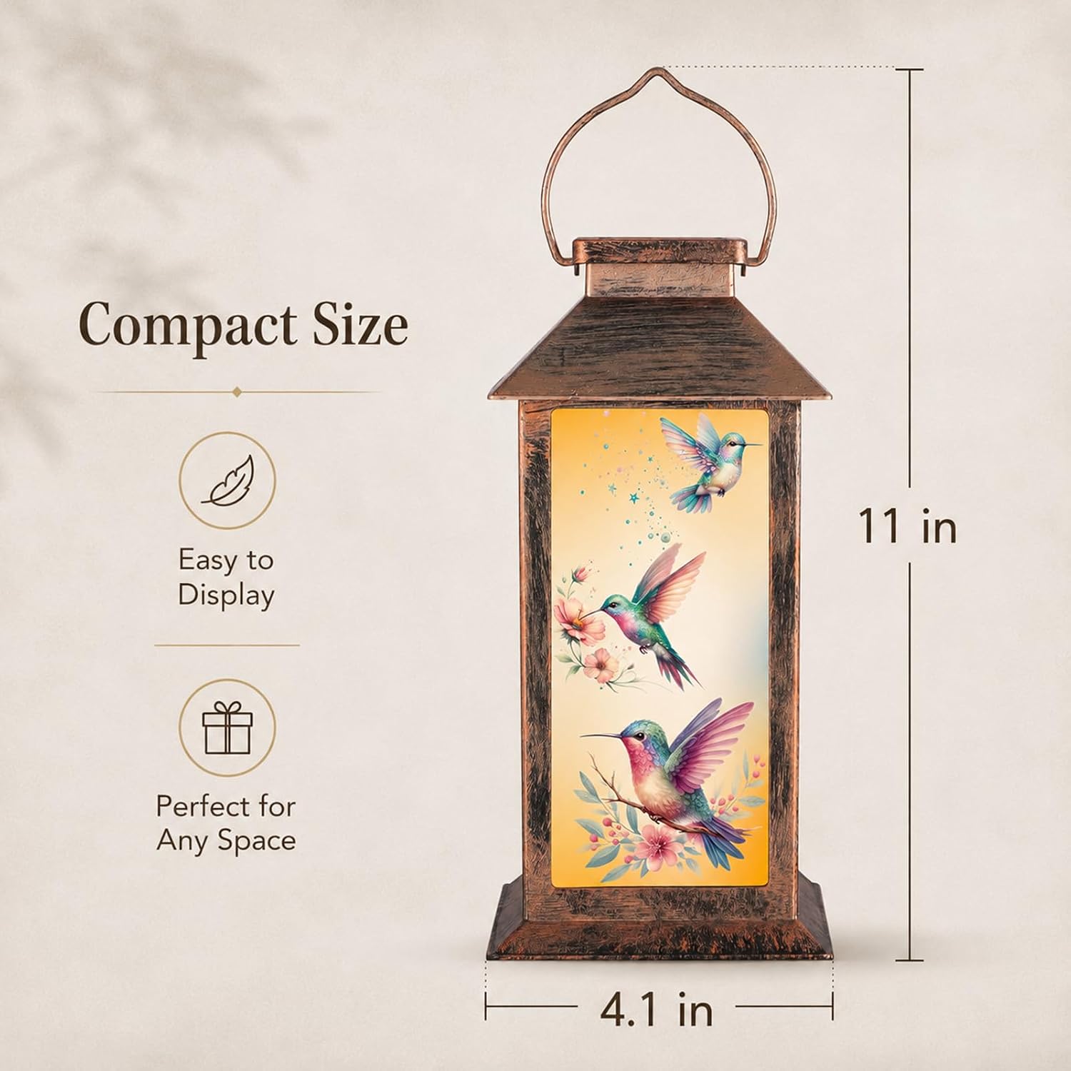 Detalle 2 de Pawatee Solar Hanging Lanterns 3 LED
