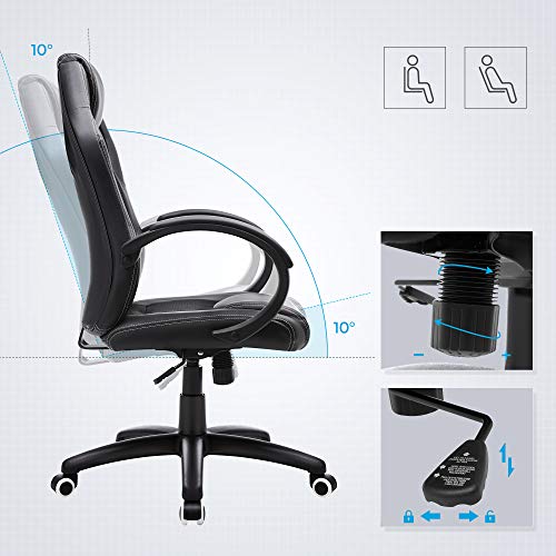 Thumbnail 4 de SONGMICS OBG56B Silla de oficina ergonómica, regulable