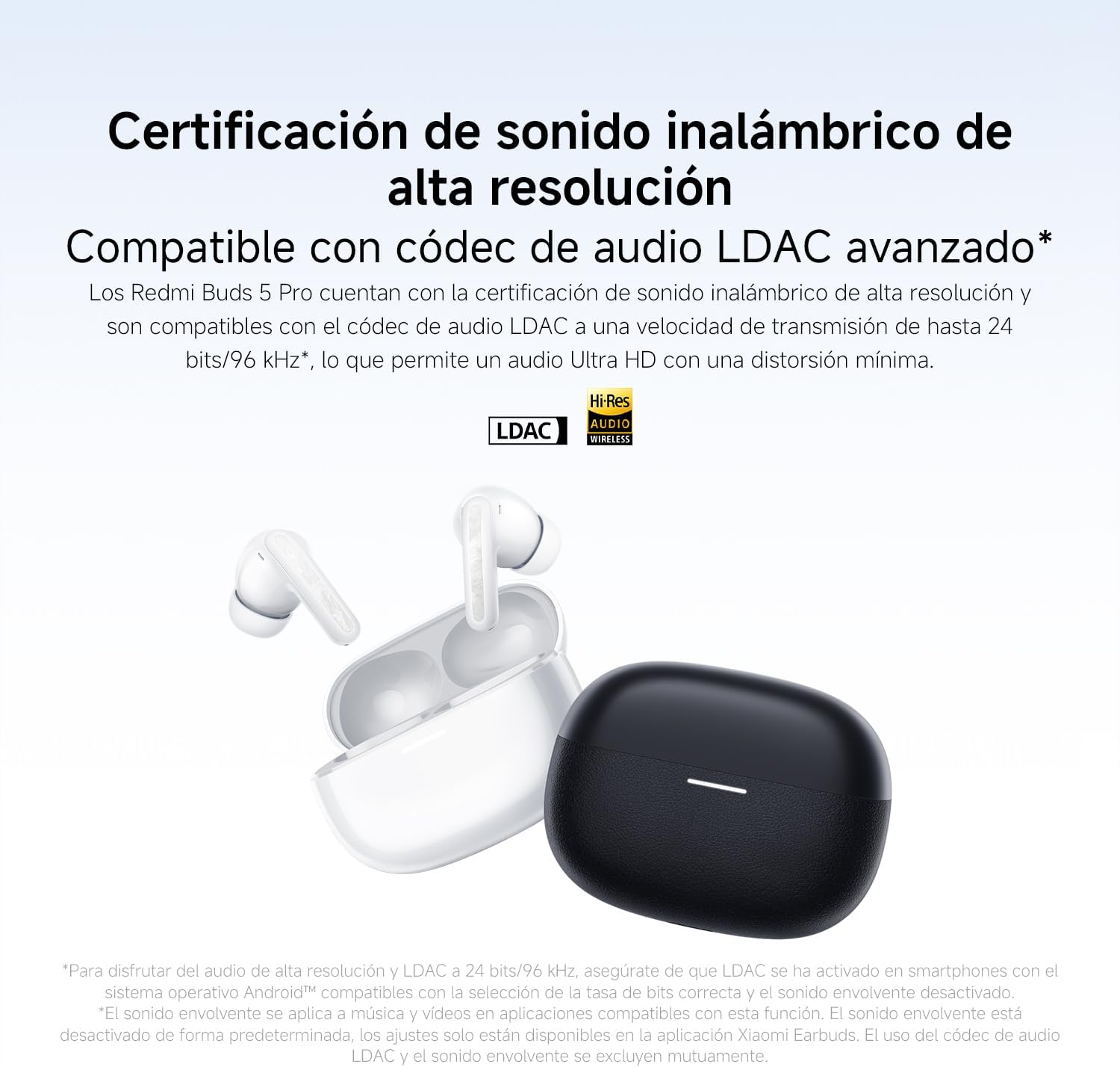 Detalle de XIAOMI Redmi Buds 5 Pro 52 dB