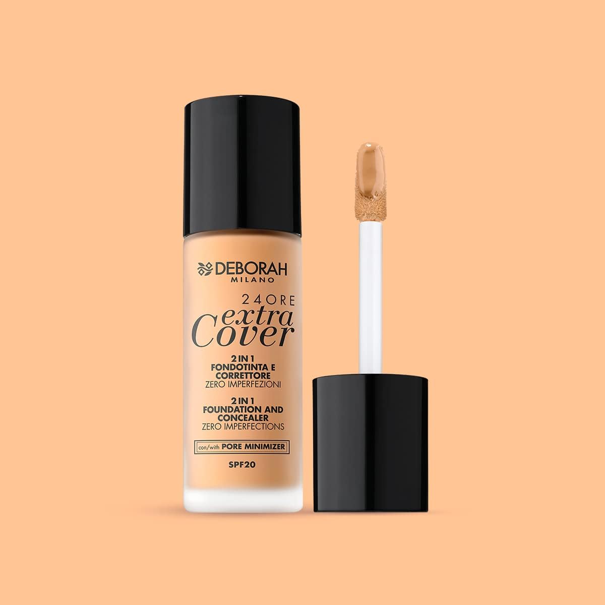 Thumbnail 1 de 24 Ore Extra Cover 2in1 Foundation & Concealer SPF20 n° 03 Sand