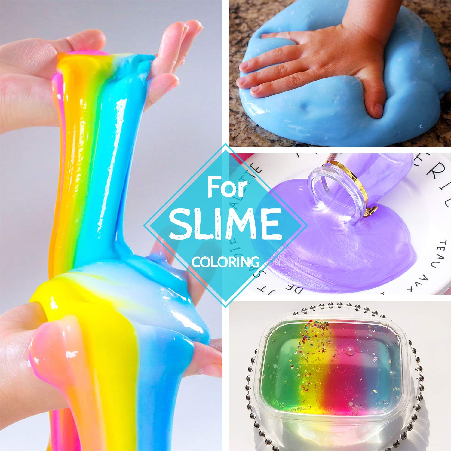 Detalle 2 de 15er Lebensmittelfarben Set 6 ml – flüssige Lebensmittelfarbe 🎨