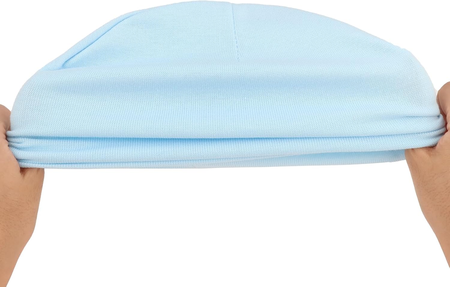 Detalle 2 de DRESHOW 4-pack baby beanie set for newborns and toddlers (soft knit, hospital-style caps)