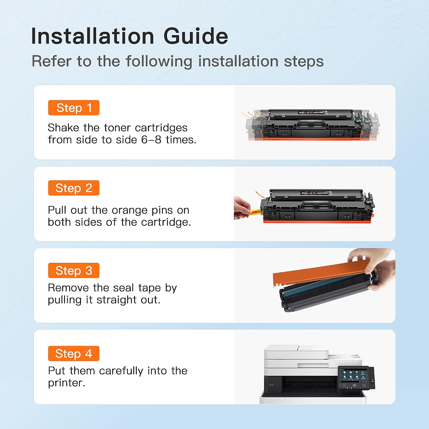 Detalle de E-Z Ink Toner Cartridges 201X