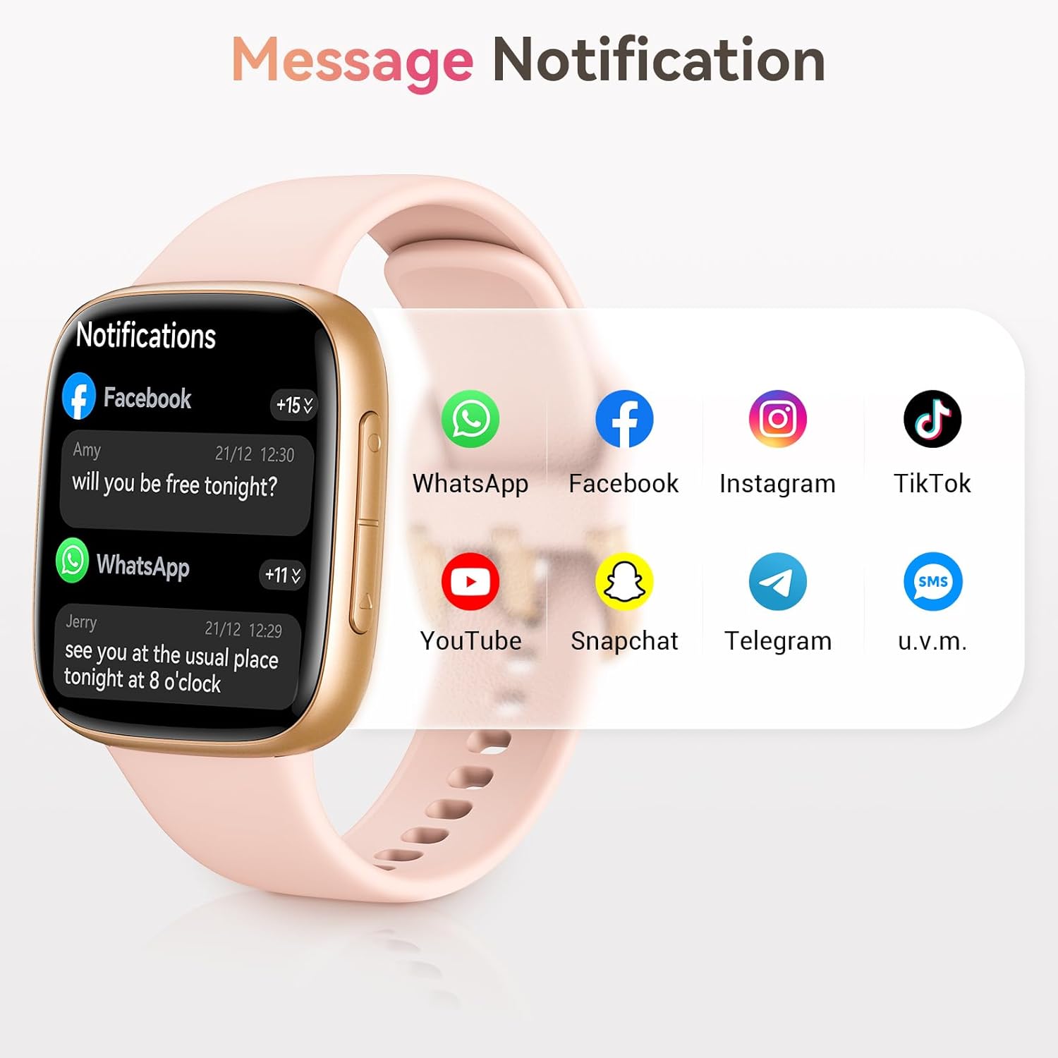 Detalle de Smart Watch for Women with 1.85" AMOLED Display and Call Function