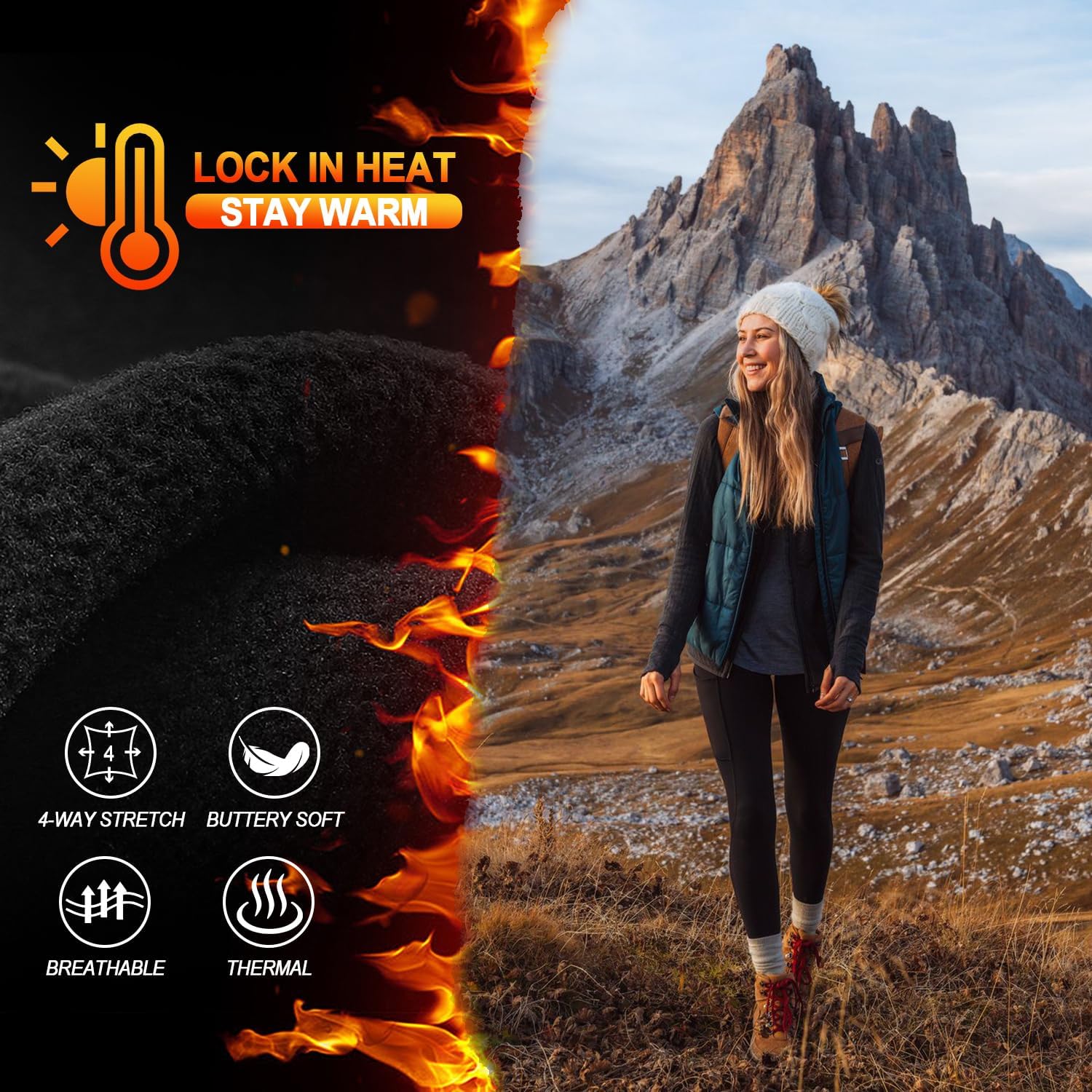 Detalle de ACTINPUT Thermo Leggings Damen