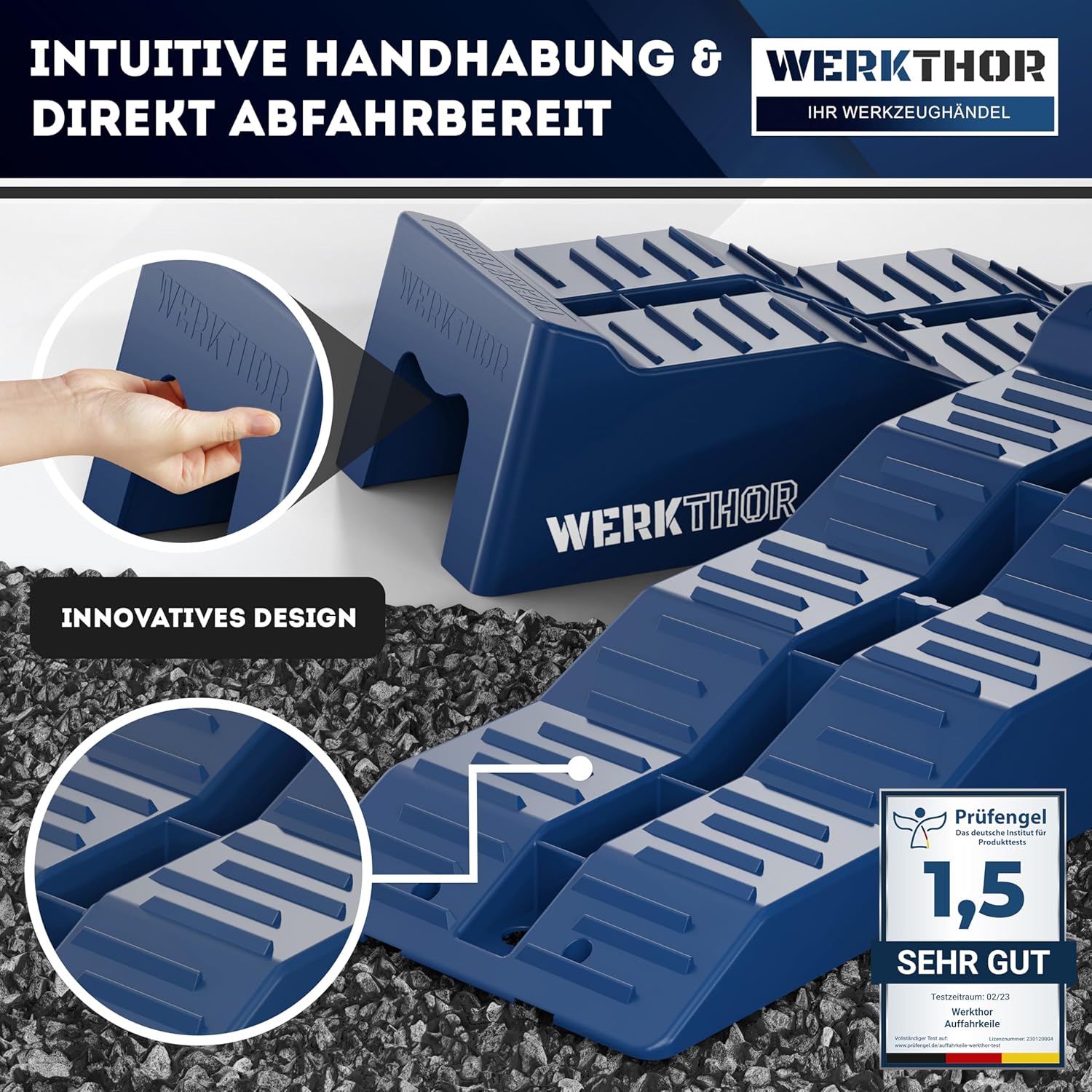 Thumbnail 3 de WERKTHOR Auffahrkeile Wohnmobil 2er Set