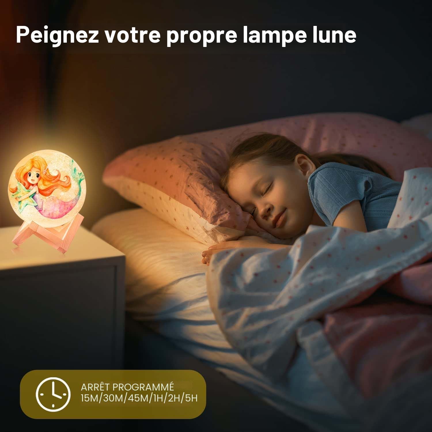 Thumbnail 6 de ACED – Peignez votre propre lampe de lune: kit DIY lumineux pour enfants