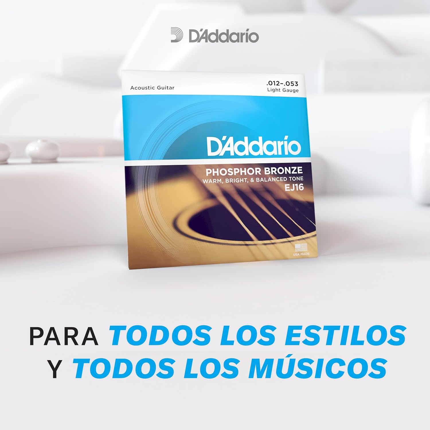 Thumbnail 3 de D'Addario EJ19 Cuerdas Guitarra Acústica