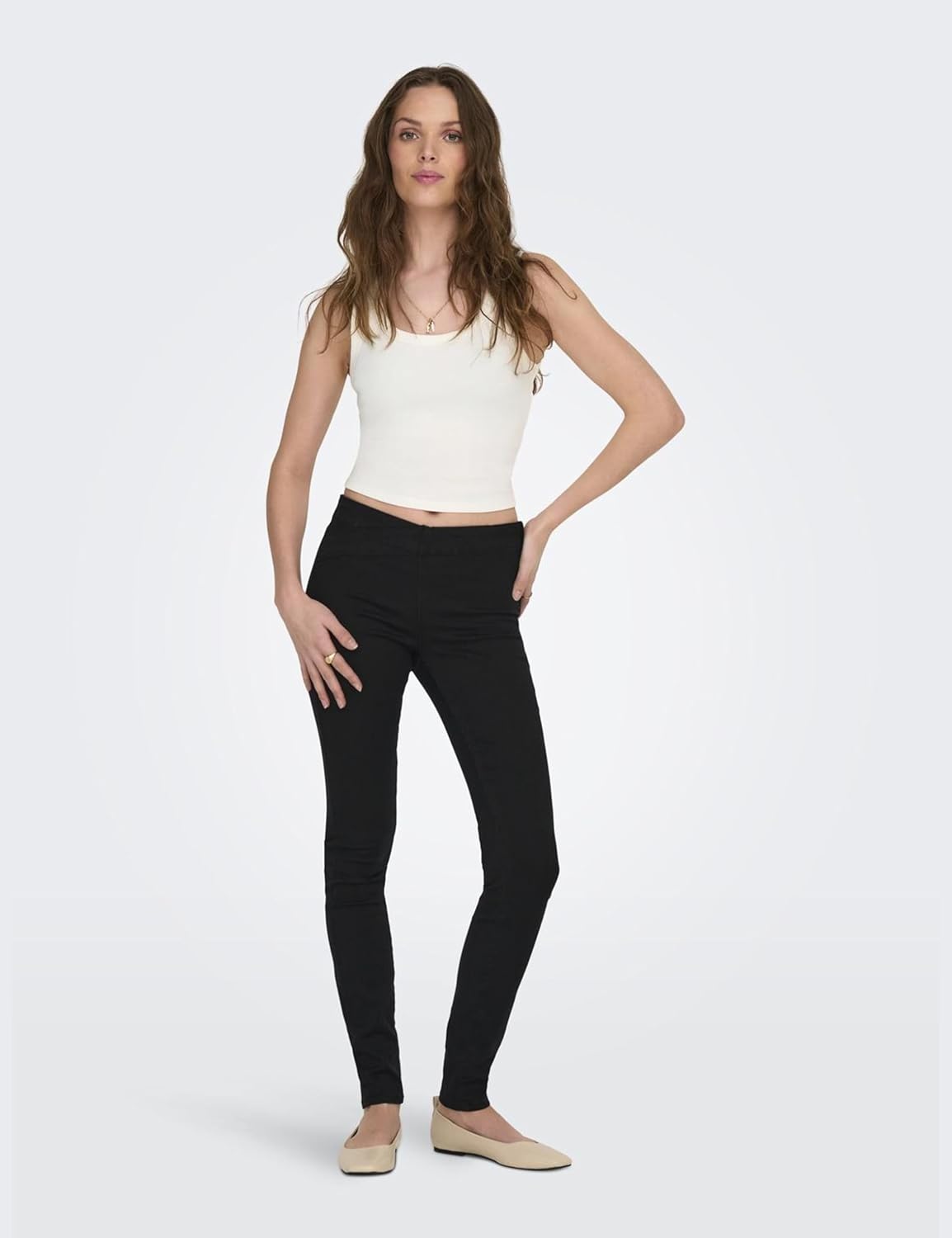 Thumbnail 1 de ONLY Onleasy S/L Tank Top Jrs 2 Pack – Canottiera senza maniche per ragazze Adolescenti (Pacco da 2)