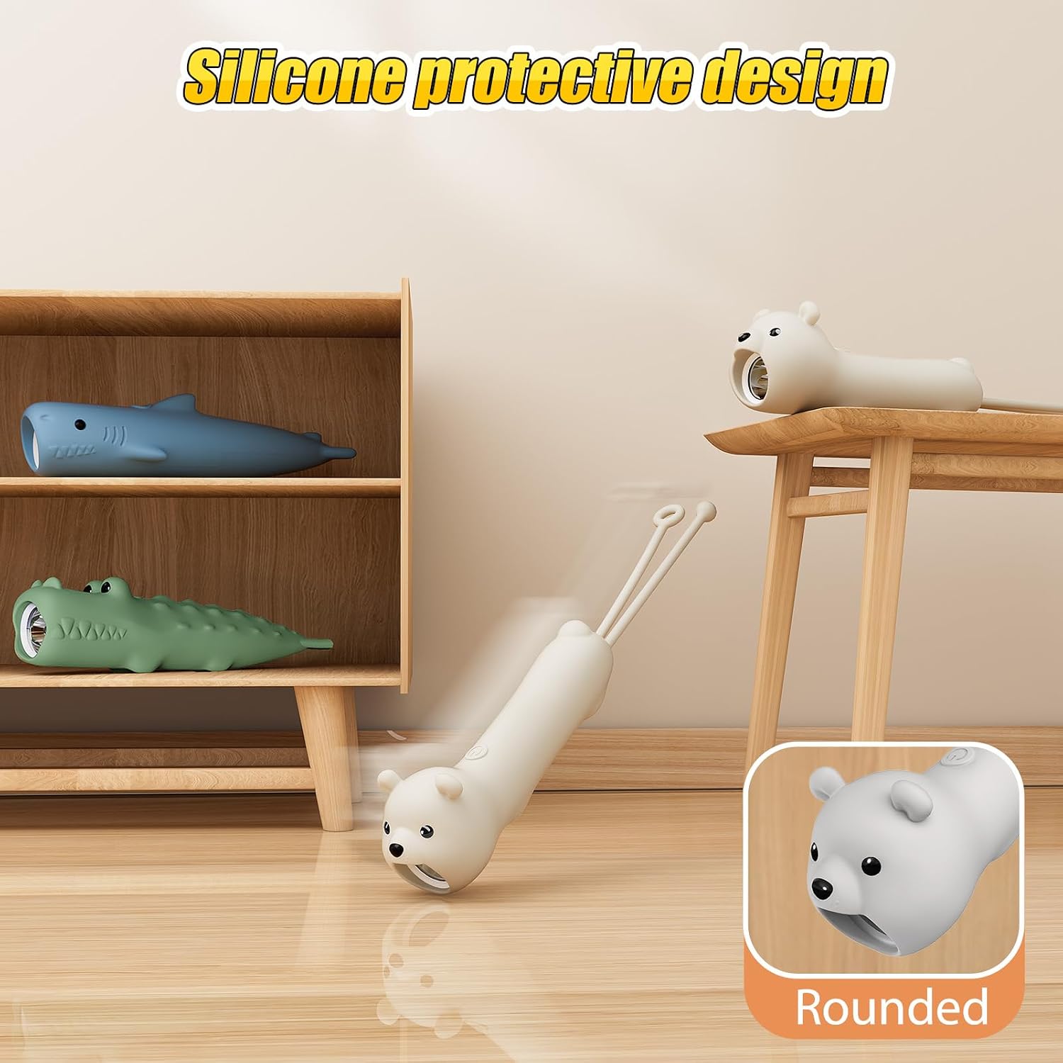 Thumbnail 4 de ZKLiLi Polar Bear Rechargeable Kid's Flashlight