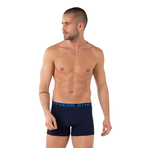 Detalle de Athena Lot de 4 Boxers Homme My Petit Prix – Coton Stretch, Label OEKO-TEX Standard 100