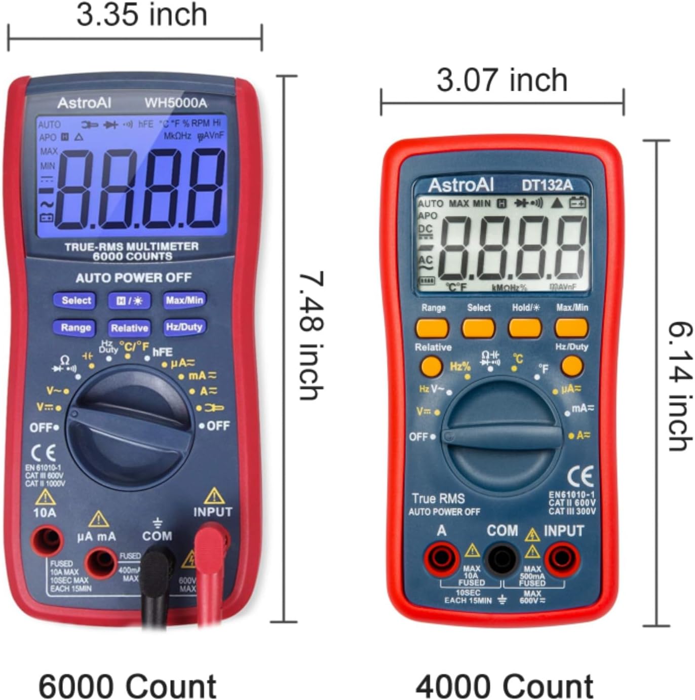 Thumbnail 2 de AstroAI Digital Multimeter Messgerät