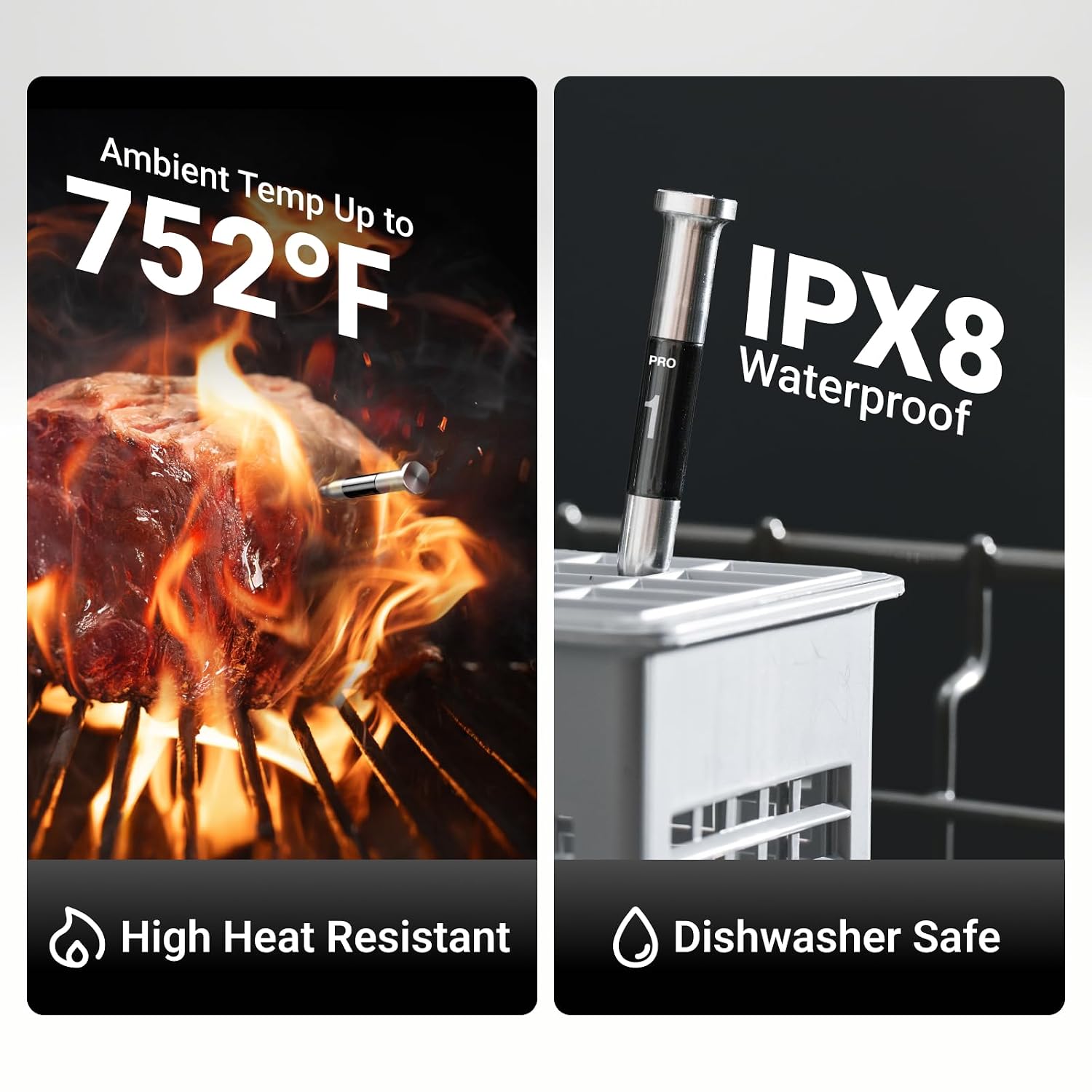 Detalle 2 de ThermoMaven Wireless Meat Thermometer with 2 Probes
