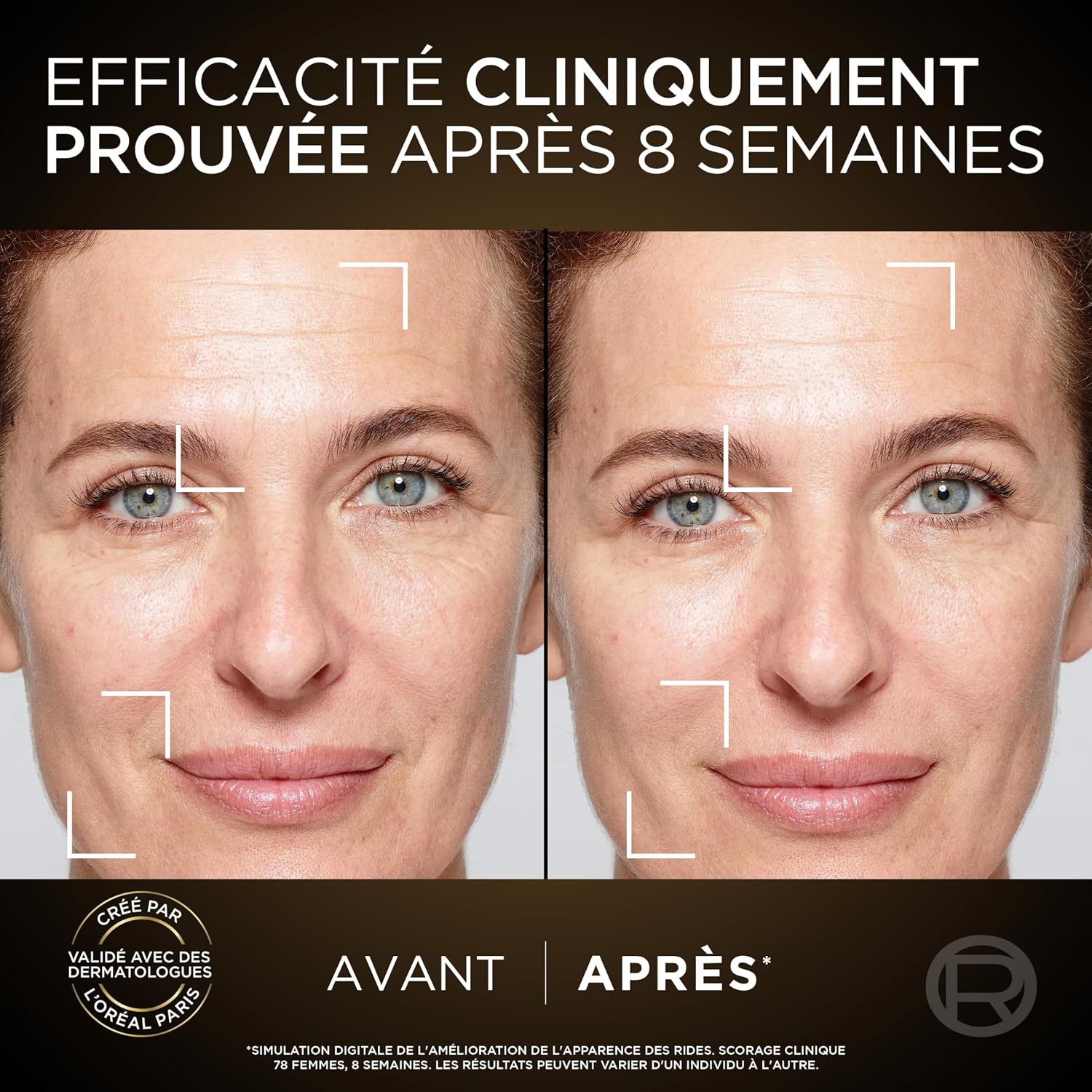 Detalle de L’Oréal Paris Midnight Sérum Age Perfect Renaissance Cellulaire – Soin Visage anti-rides, fermeté et éclat (30 ml)
