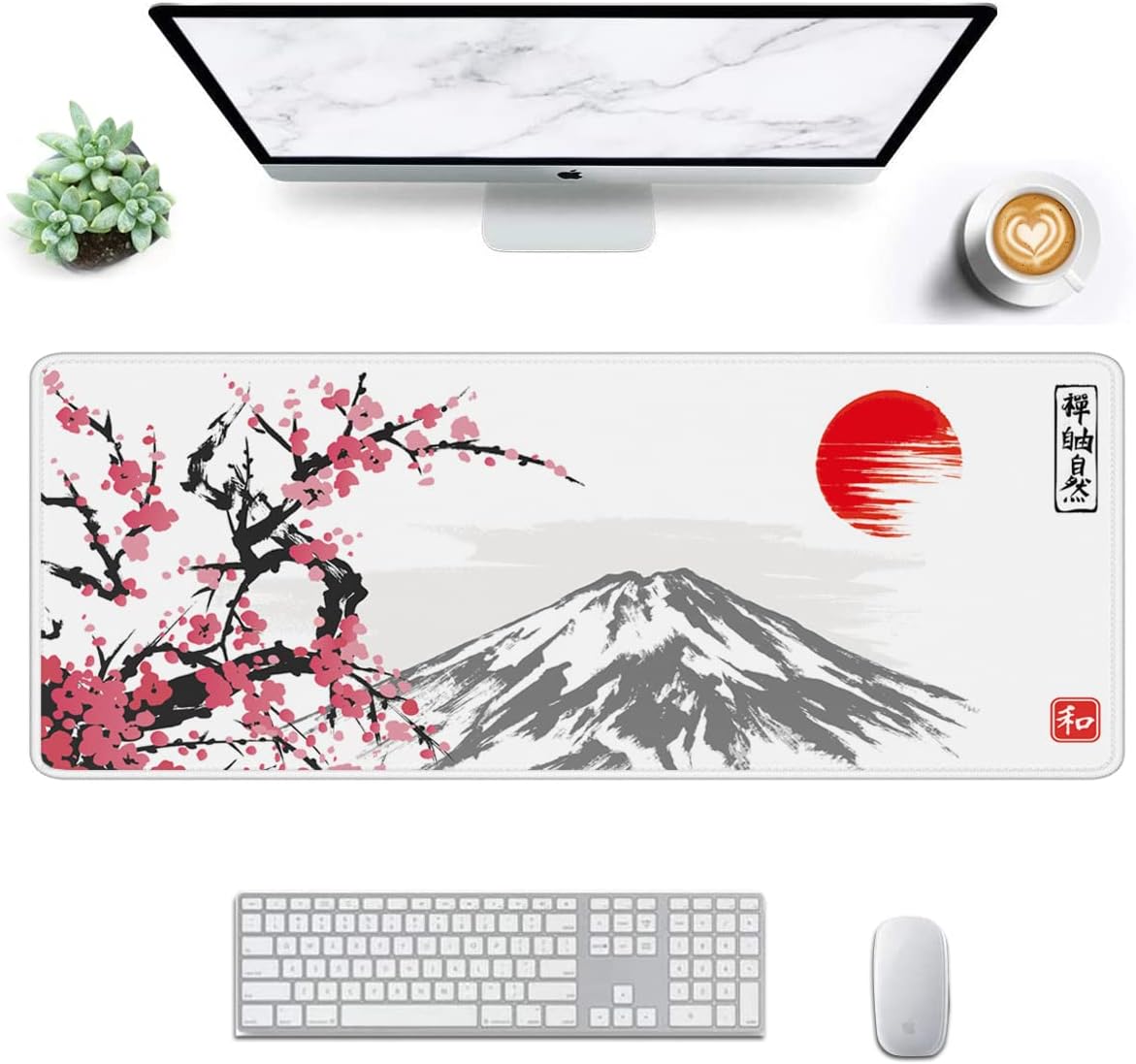 Thumbnail 1 de Owege Gaming Mauspad XXL – großes, wasserfestes Mousepad mit vernähten Kanten