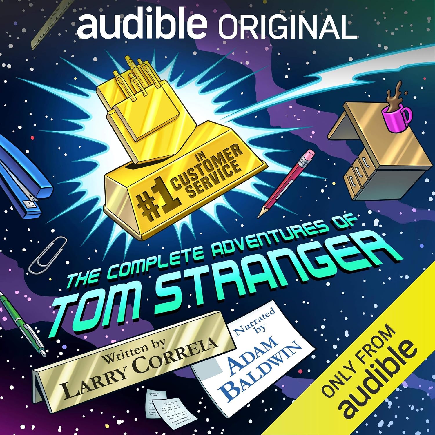Detalle de Audible Originals #1 in Customer Service: The Complete Adventures of Tom Stranger Audiobook
