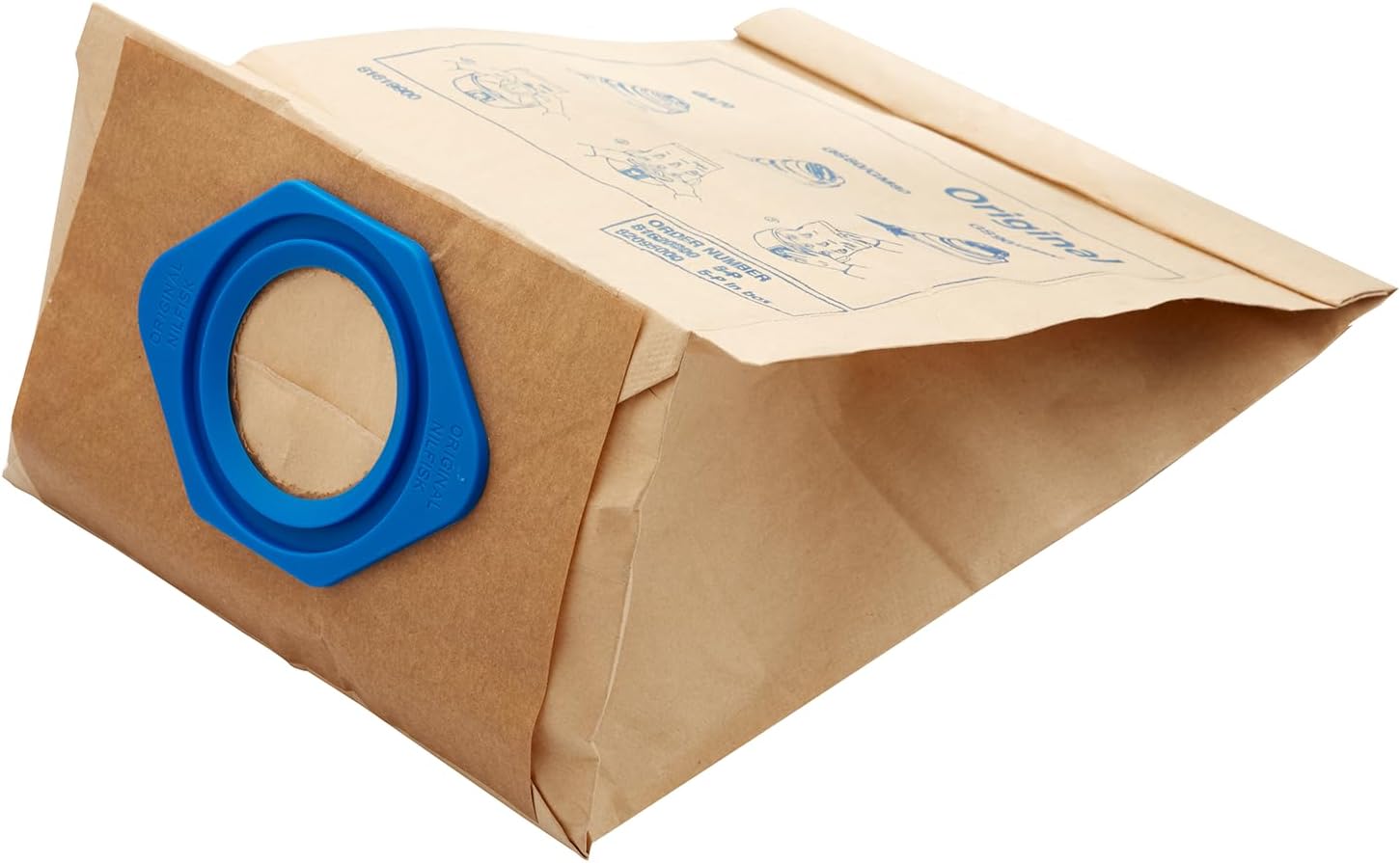 Detalle 2 de Nilfisk 82095000 Original Vacuum Cleaner Bags, 6.5L, Pack of 5