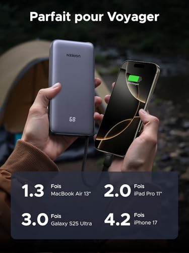 Thumbnail 1 de UGREEN Nexode 45W Batterie Externe 20000mAh — Charge rapide et polyvalente