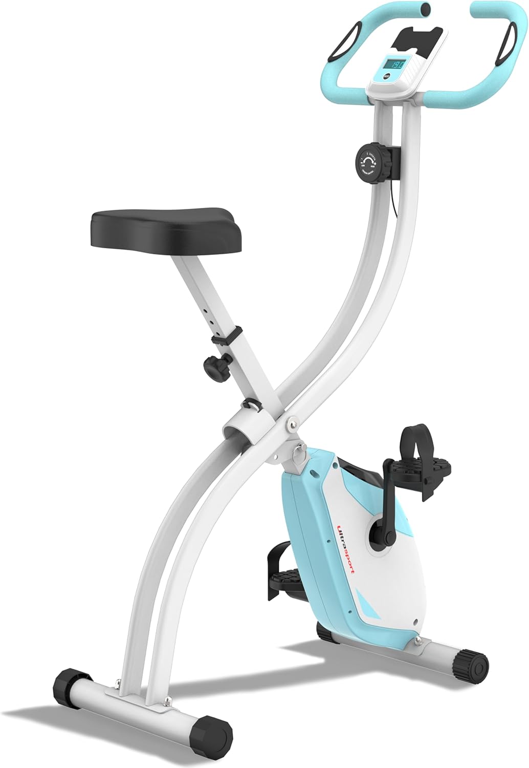 Ultrasport F-Bike Vélo d’Appartement Pliable 130 kg