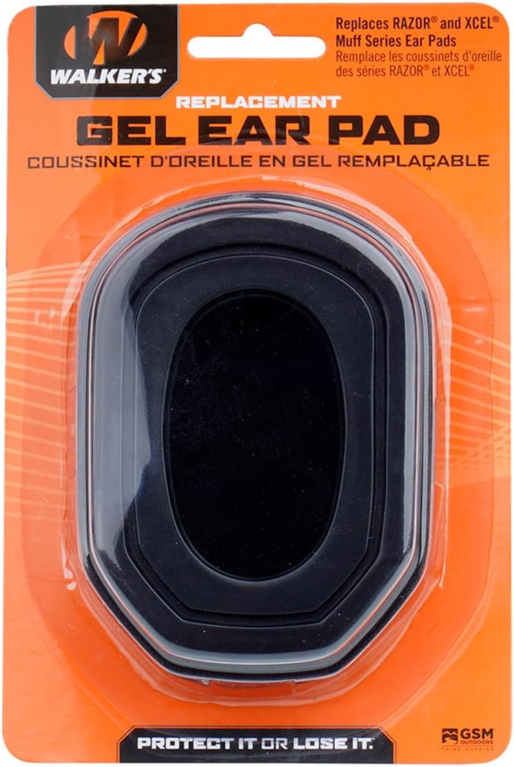 Detalle de Walker's Game Ear GWP-GELPAD Gel-Filled Replacement Ear Pads for Razor and XCEL