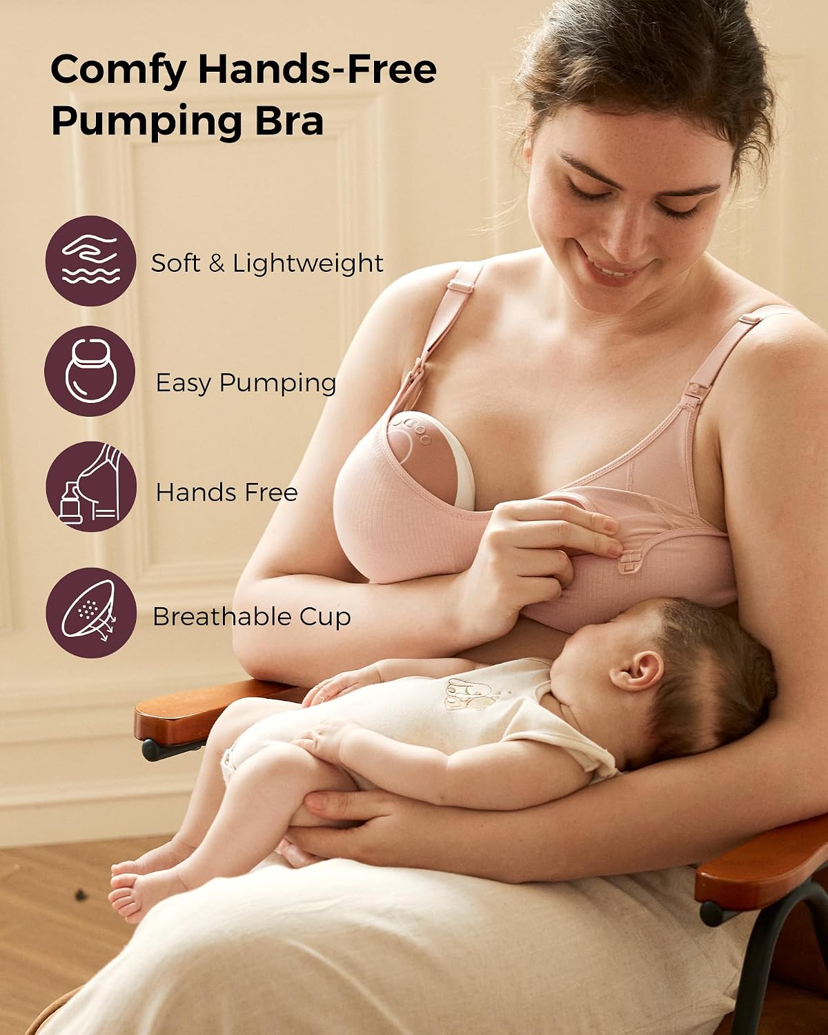 Thumbnail 1 de Momcozy Hands-Free Pumping Bra