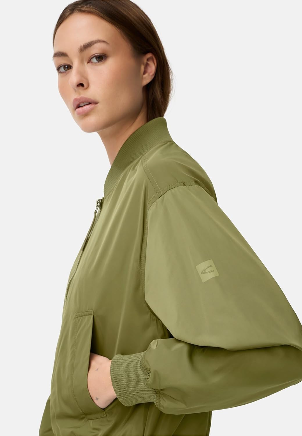 Thumbnail 5 de camel active Damen Bomberjacke mit 2-Wege-Reißverschluss – moderne Jacke für Alltag & Reisen