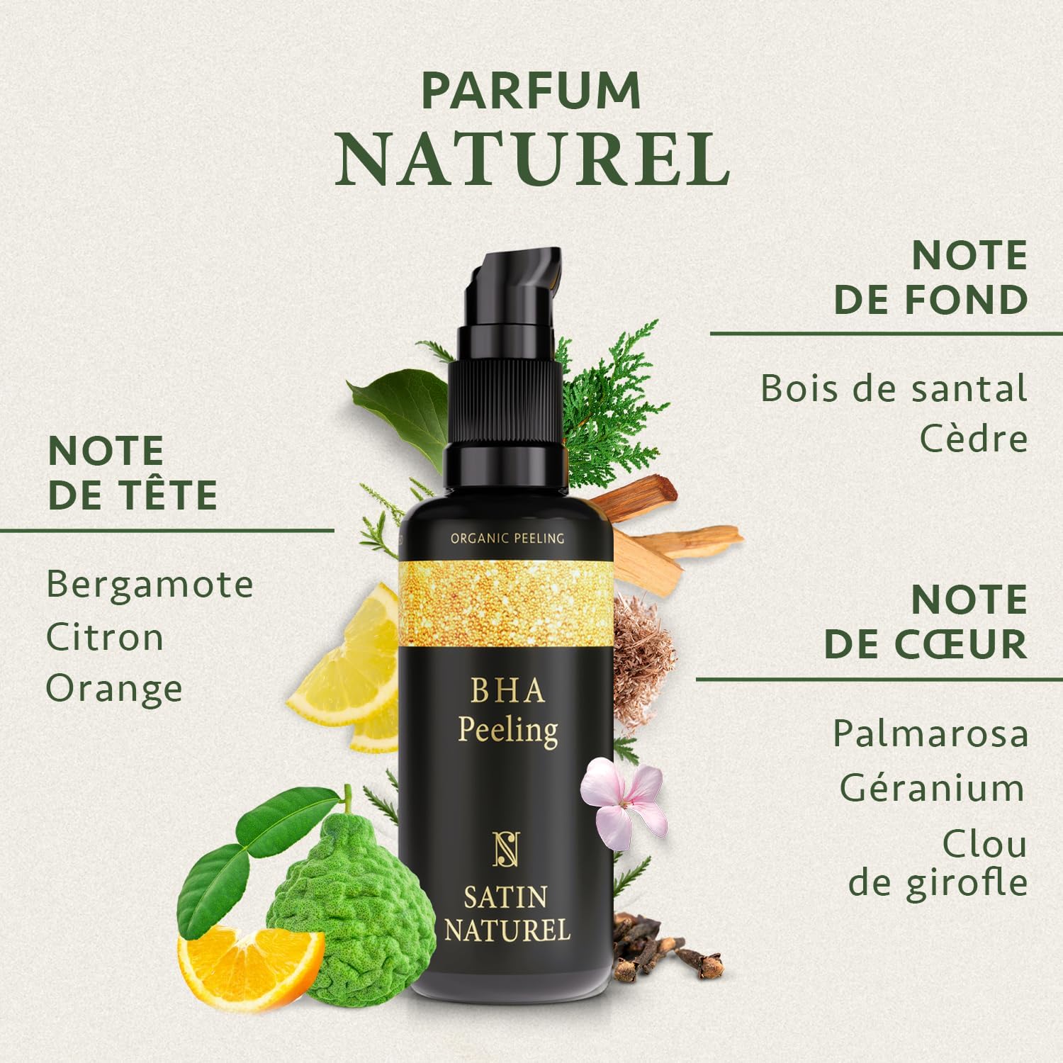 Thumbnail 5 de Satin Naturel Acide Salicylique Exfoliant 100ml