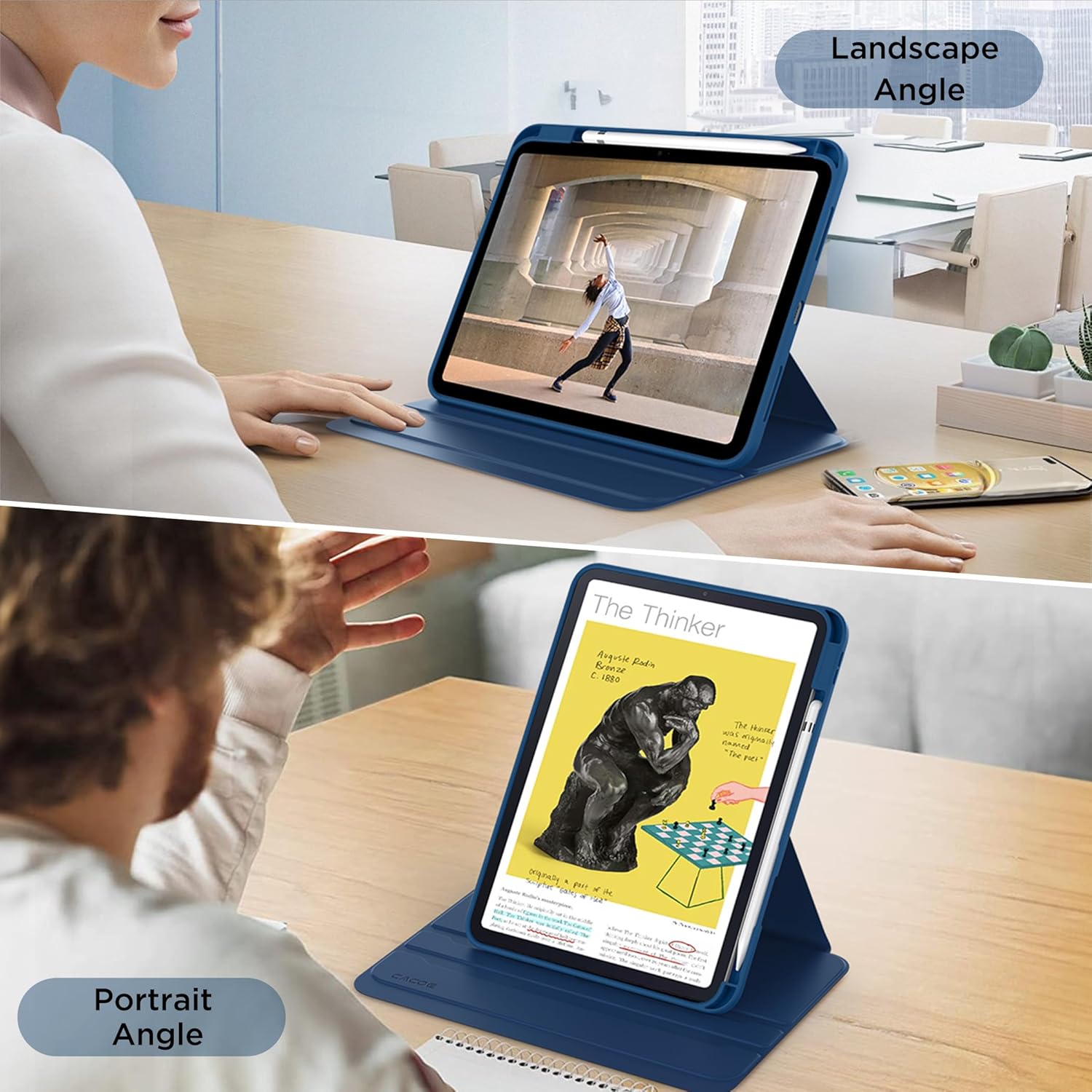 Thumbnail 5 de iPad 360 rotating case 11 inch shockproof