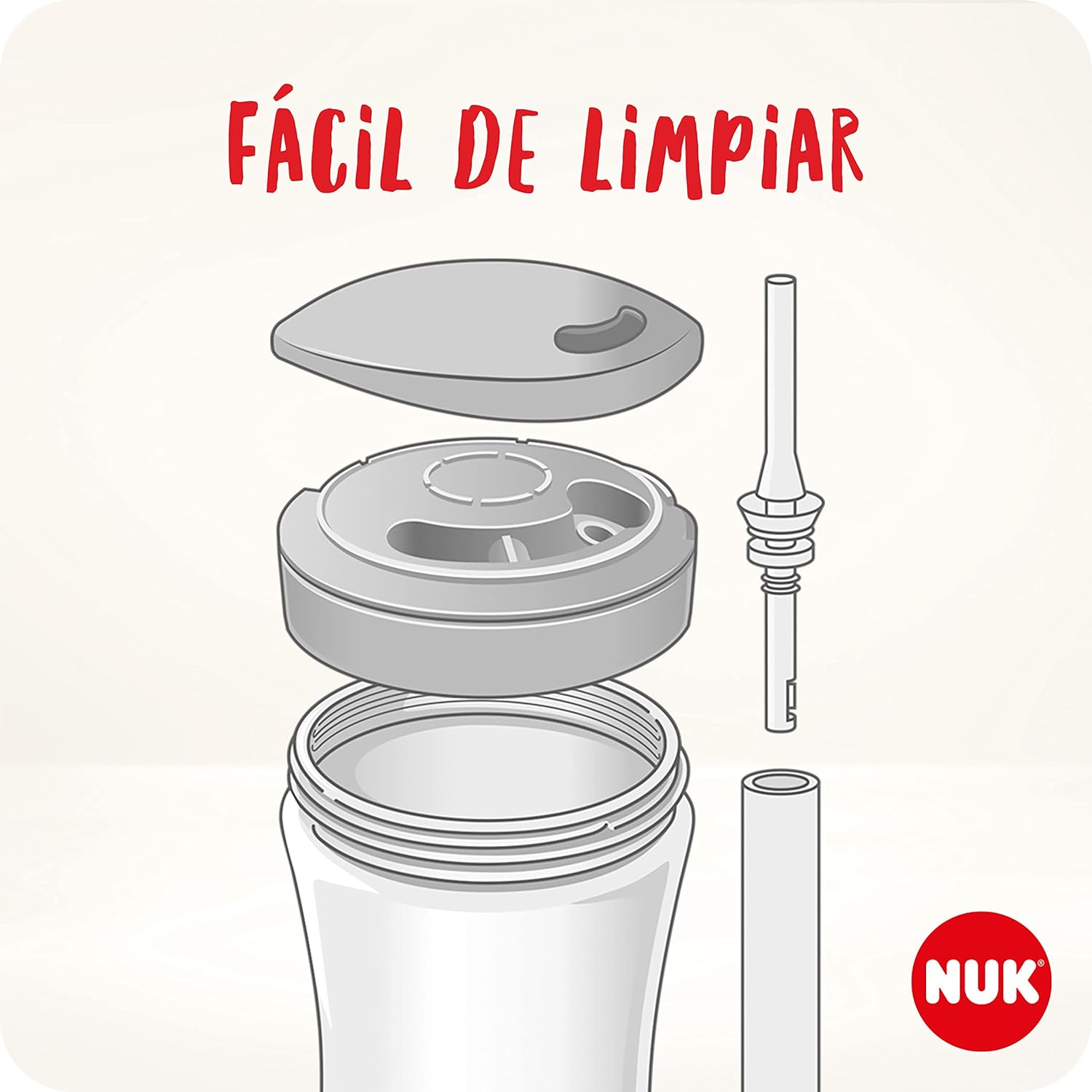 Thumbnail 4 de NUK Action Cup 230 ml para +12 meses