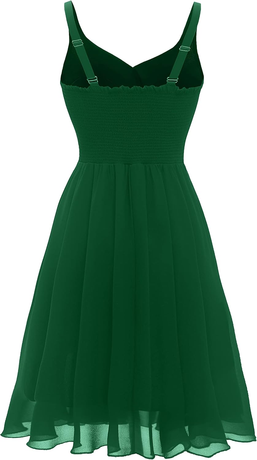 Detalle de Dressever chiffon cocktail dress