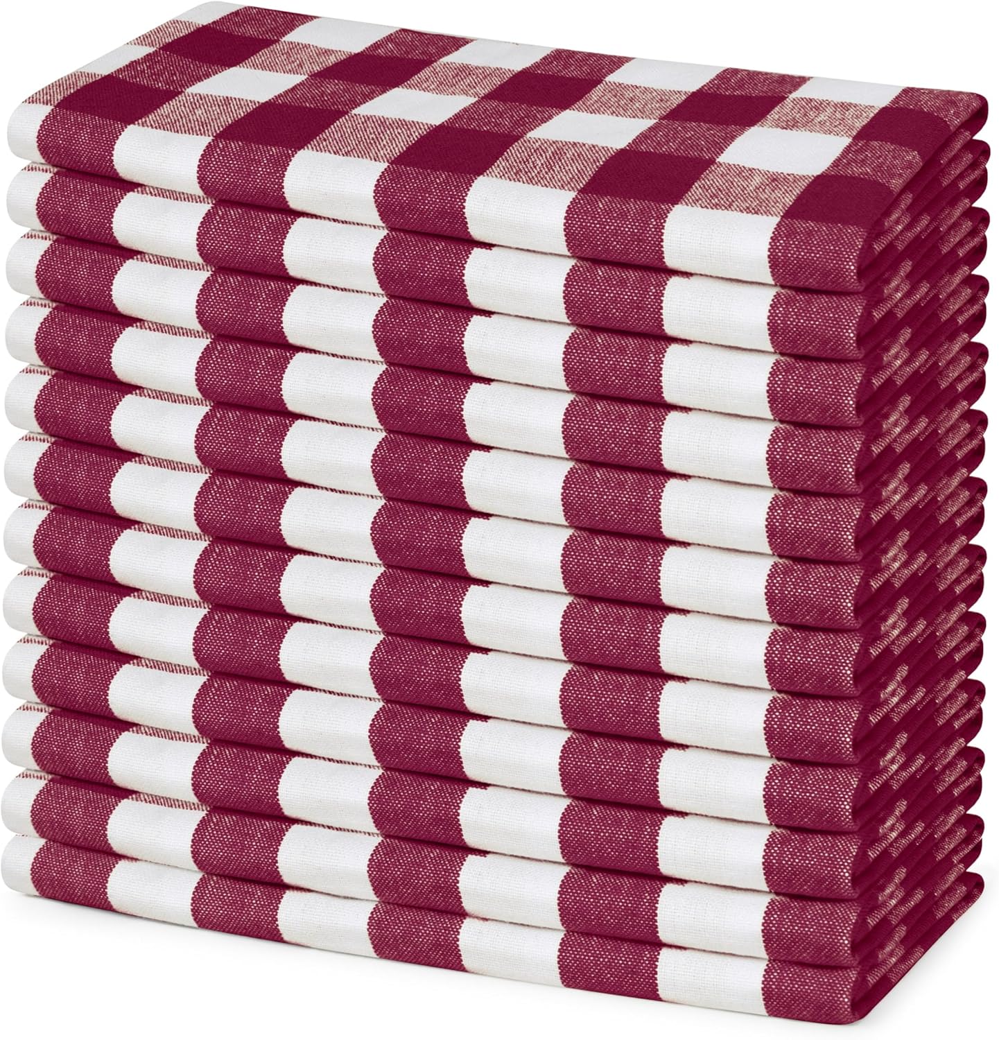 Thumbnail 6 de Blue Needles Gingham Buffalo Plaid Napkins 18x18