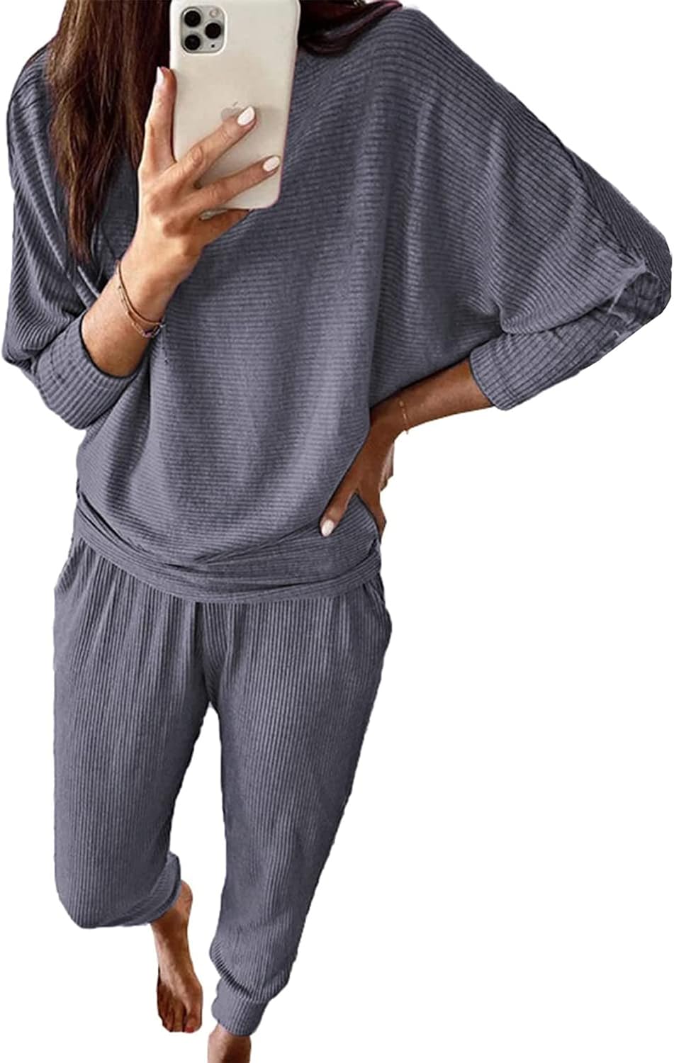 Thumbnail 2 de PRETTYGARDEN Women's 2-Piece Lounge Set