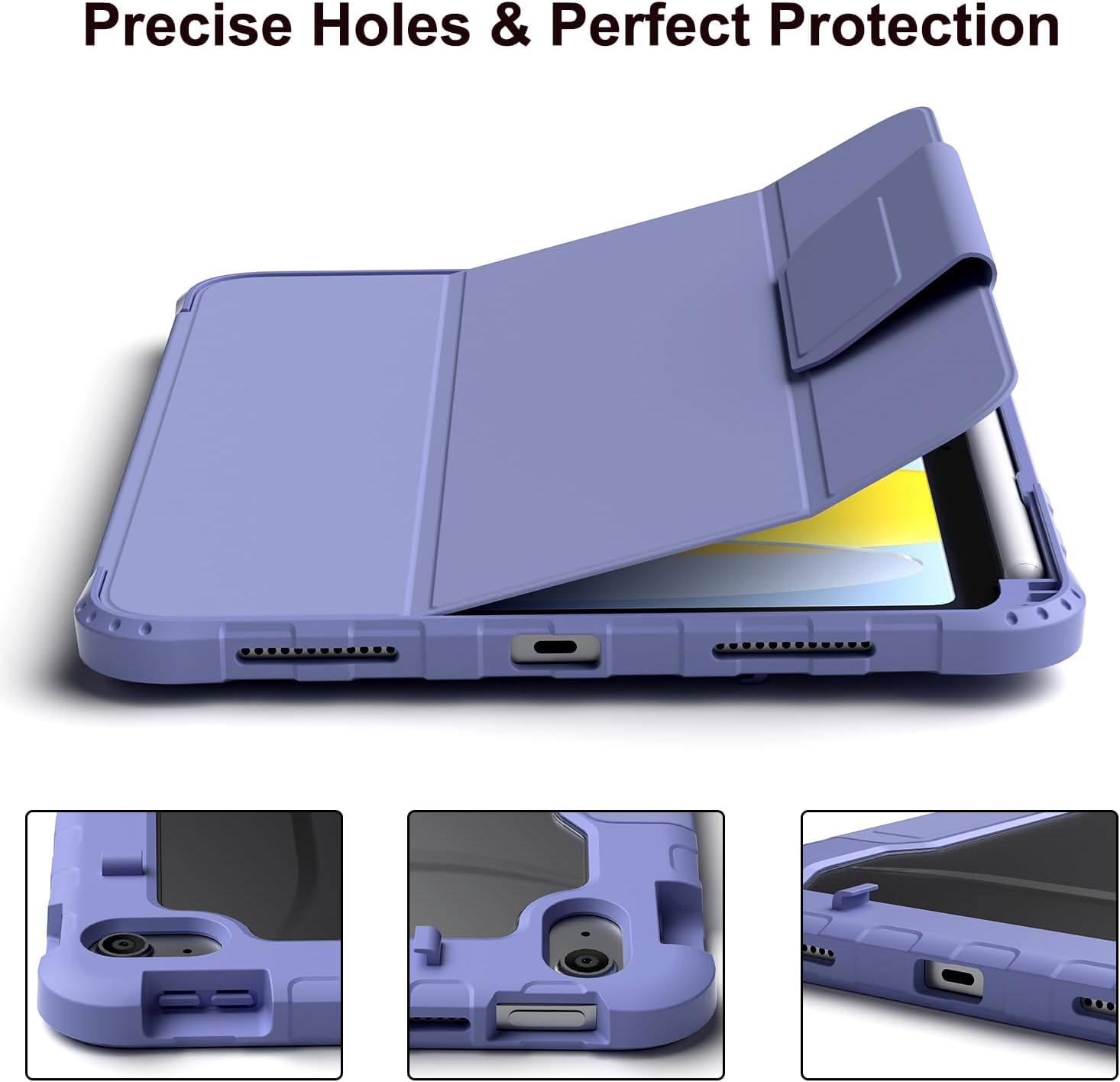 Thumbnail 3 de TOPESCT Case for iPad (A16) 11th Gen 11-Inch 2025 / iPad 10th Gen 10.9-Inch 2022 with Pencil Holder