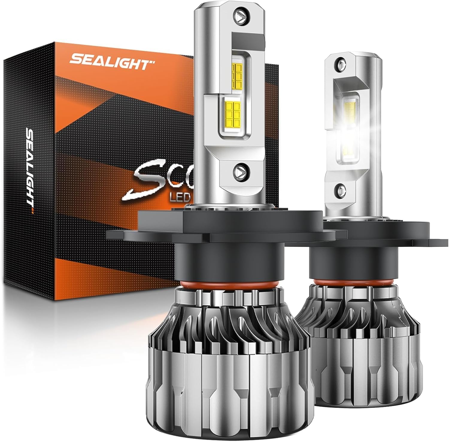 Detalle de SEALIGHT H4 46000LM LED Headlight Bulbs