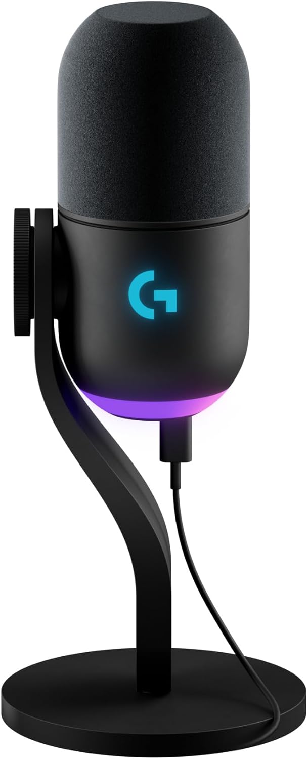 Detalle de Logitech G Yeti GX Dynamic microfono USB 🎤