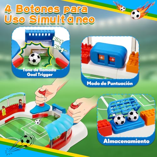 Thumbnail 1 de Dromlag Futbolines para Niños y Adultos: juego de mesa interactivo para familias y amigos