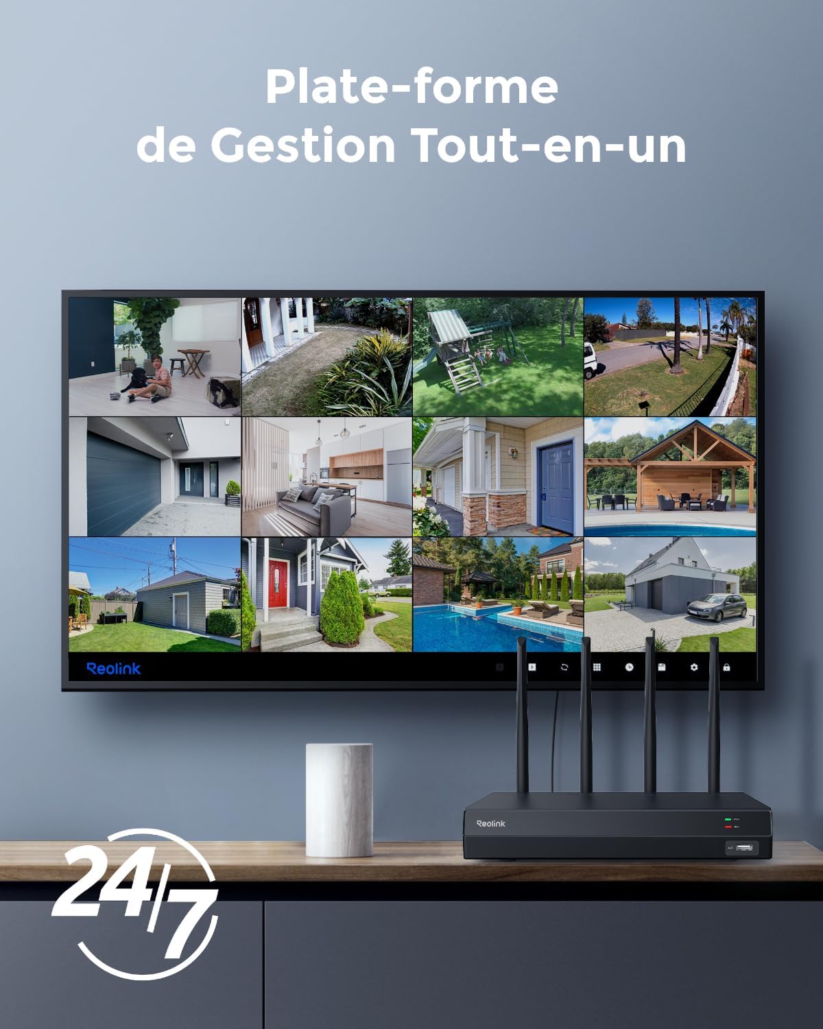 Thumbnail 5 de Reolink RLN12W NVR Wi‑Fi 6 2 To