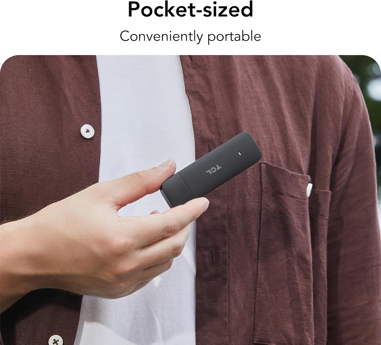Thumbnail 4 de TCL Linkkey IK41 Portable 4G LTE USB Dongle (up to 150Mbps) for plug-and-play internet