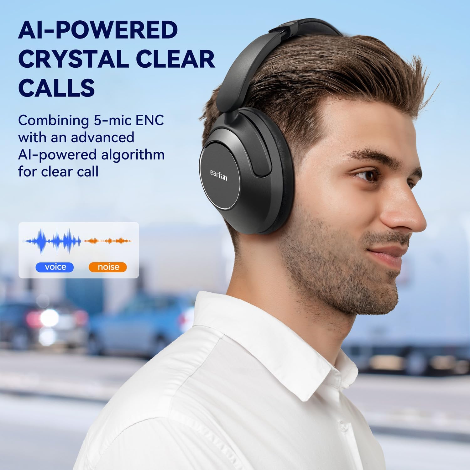 Thumbnail 4 de EarFun Wave Pro 80H Wireless Headphones