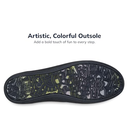 Detalle de Skechers Women's Bobs B Cute Trainer (Black, 6 UK) – Everyday Slip-On Comfort
