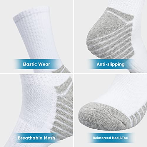 Thumbnail 2 de TANSTC Calcetines largos deportivos antideslizantes y antiampollas (6 pares) talla 39-42