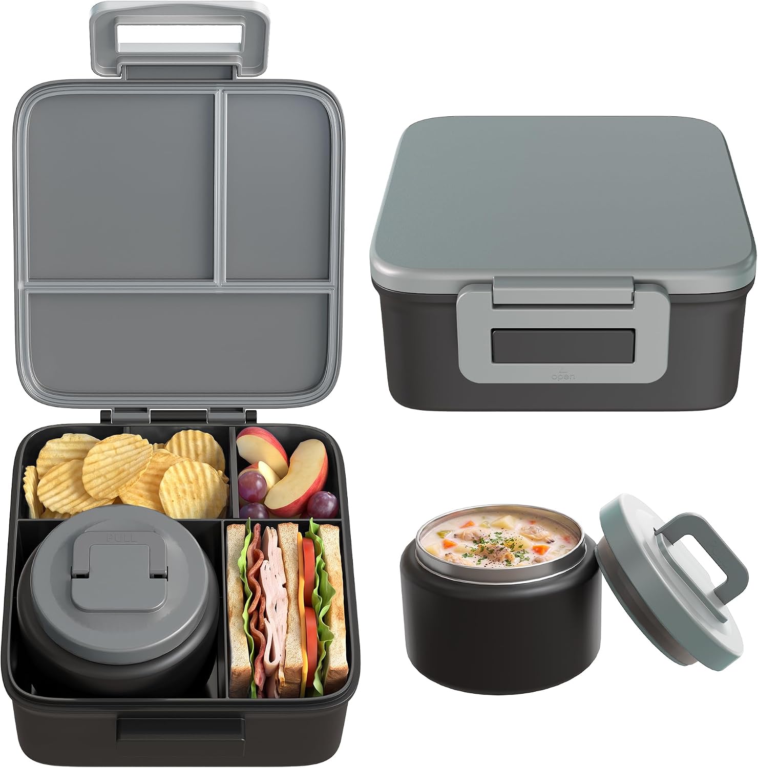 Thumbnail 6 de MAISON HUIS Bento Lunch Box 1.6L