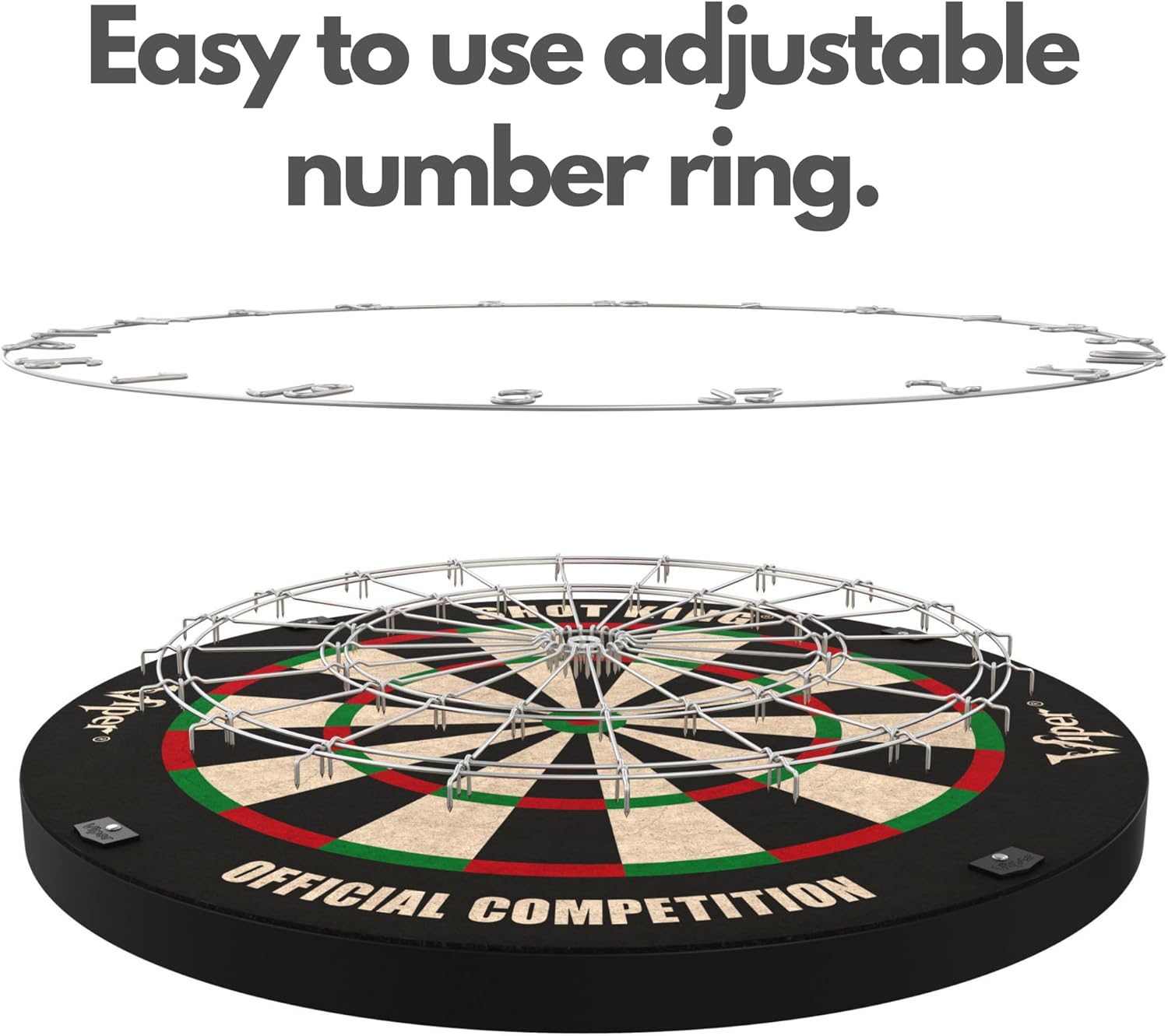 Thumbnail 5 de Viper Shot King Regulation Bristle Dartboard Set