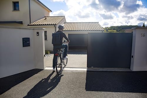 Detalle 2 de somfy 1246286 Puerta corredera motorizada, gris 🚪