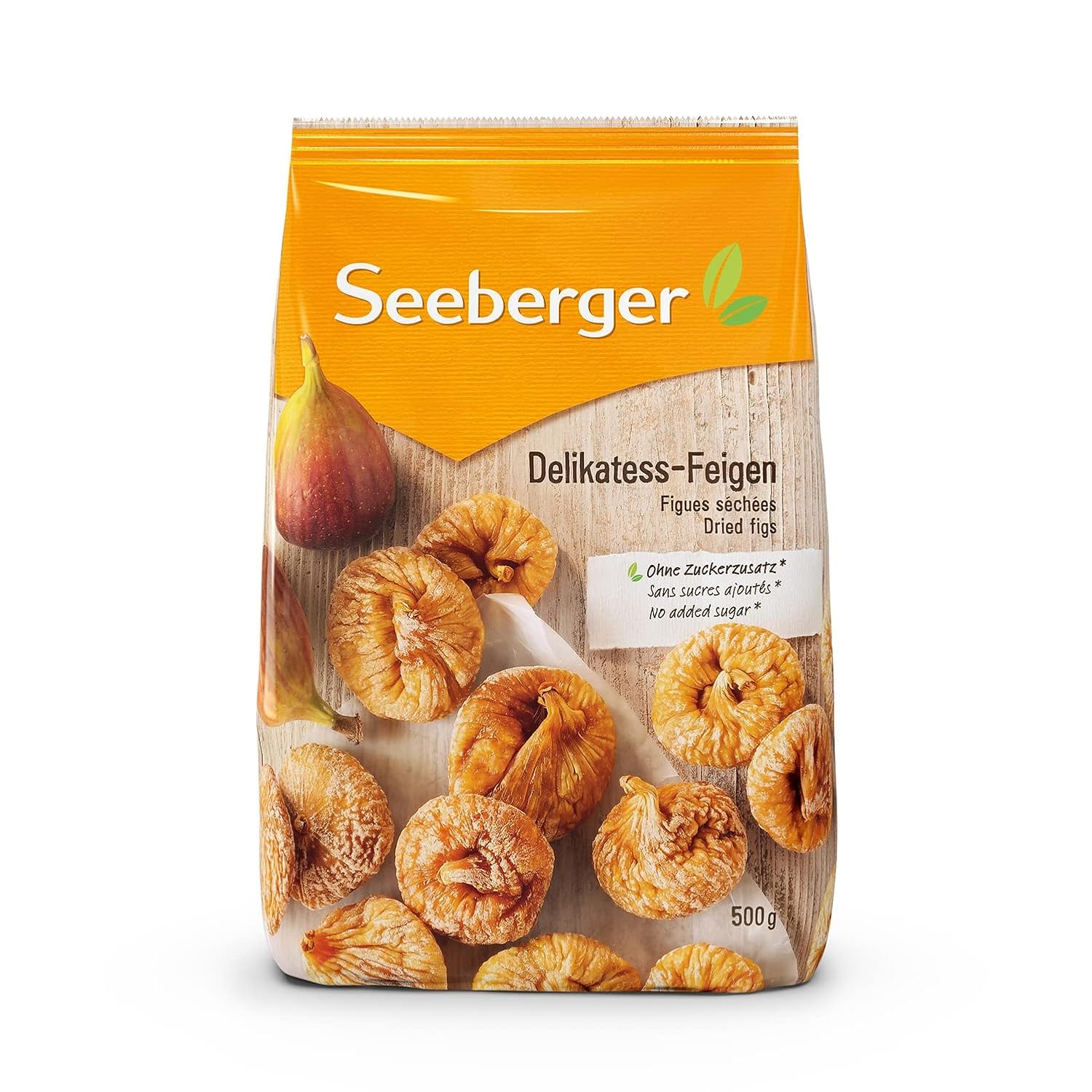 Detalle 2 de Seeberger Delikatess-Feigen 7er Pack (7 x 500 g) – sonnenverwöhnte Trockenfeigen, ohne Zuckerzusatz