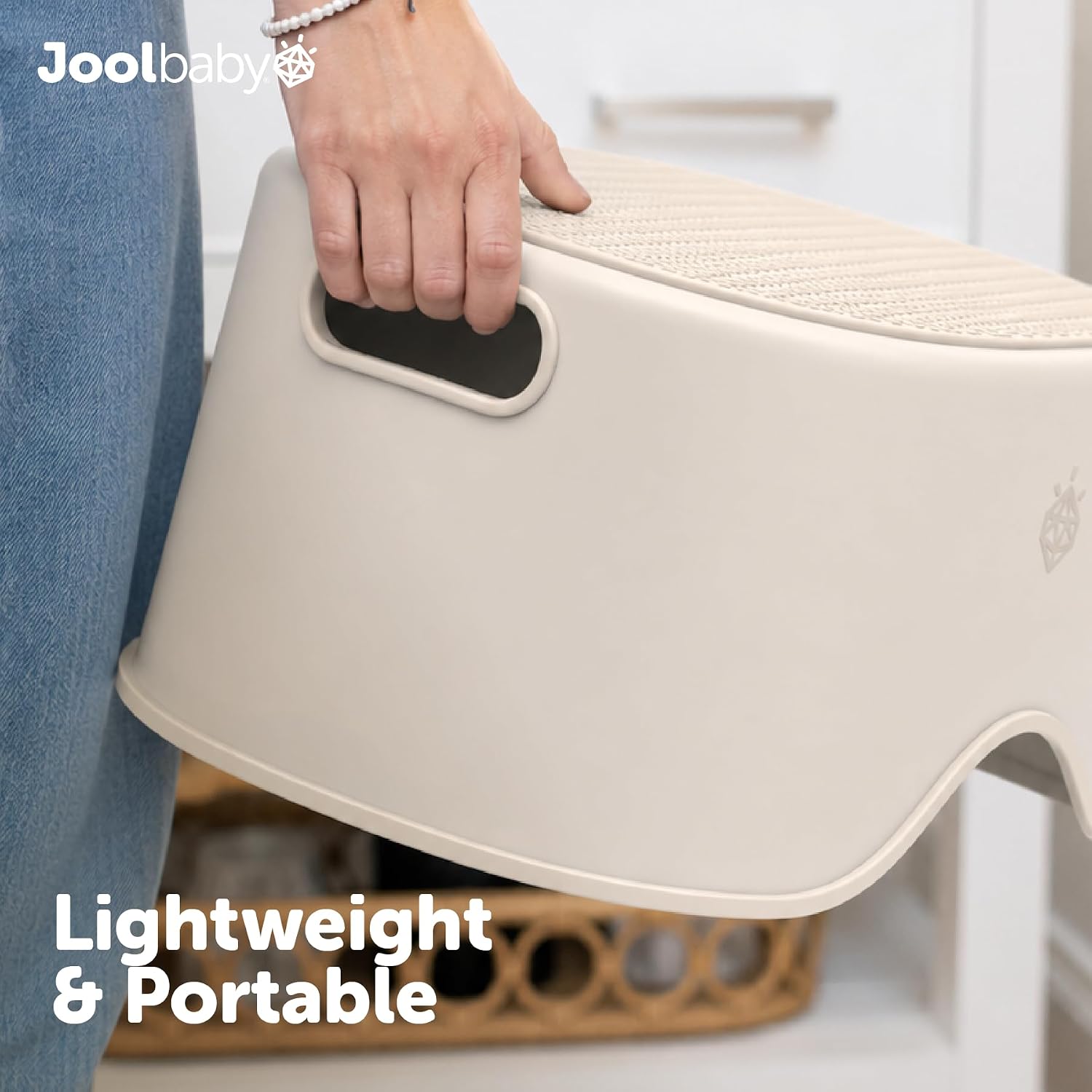 Detalle 1 de Jool Baby Kids Step Stool, Oatmeal