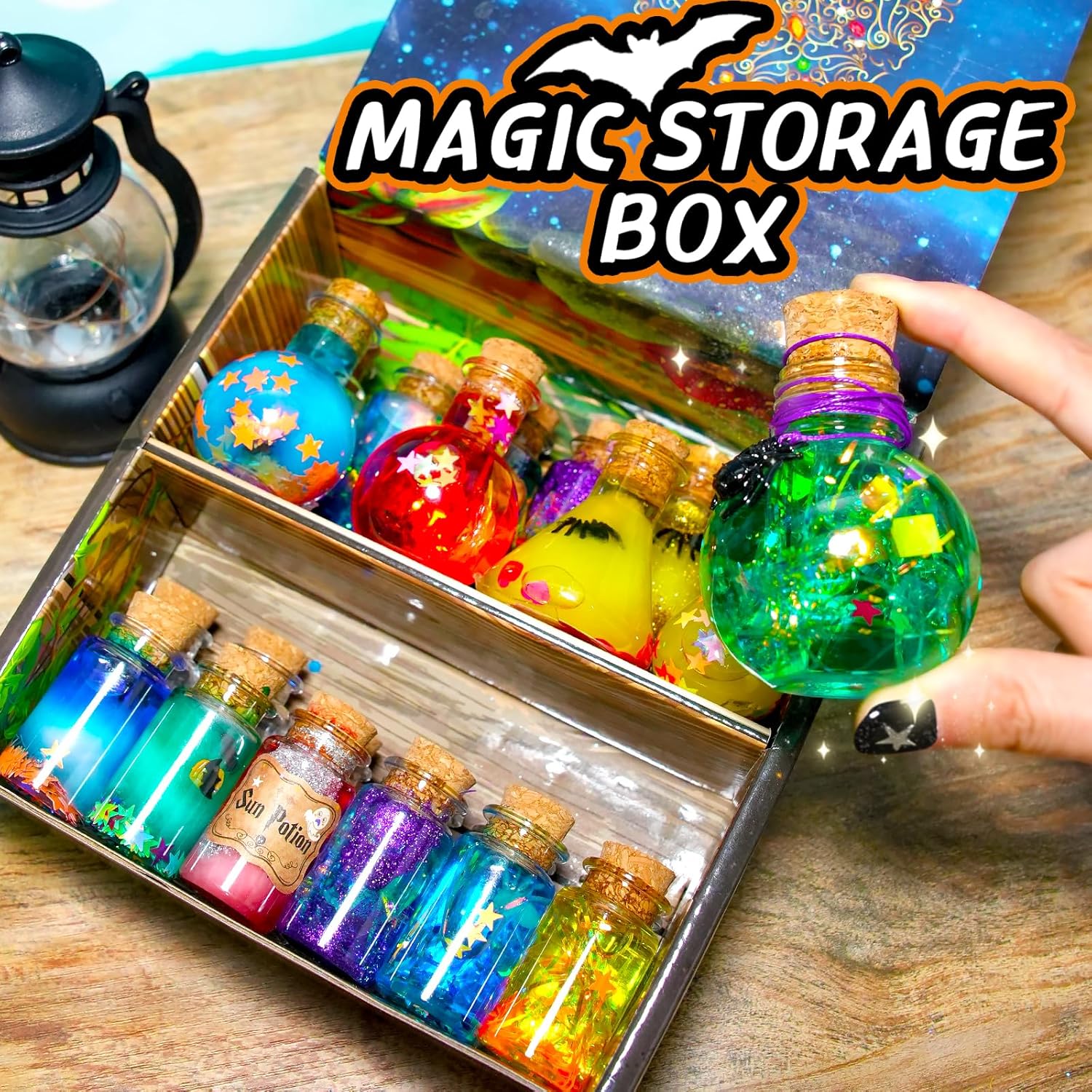 Thumbnail 6 de LDomet Magic Potions Craft Kit for Kids – Glow Witch Potion Bottles & Fairy Magic